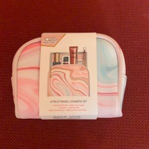 Candy Color six piece travel cosmetic kit - new